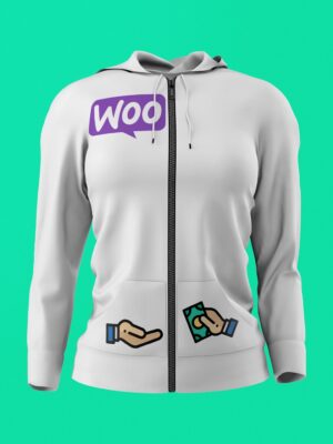 WooCommerce "Gimme the Money" Zipper Hoodie